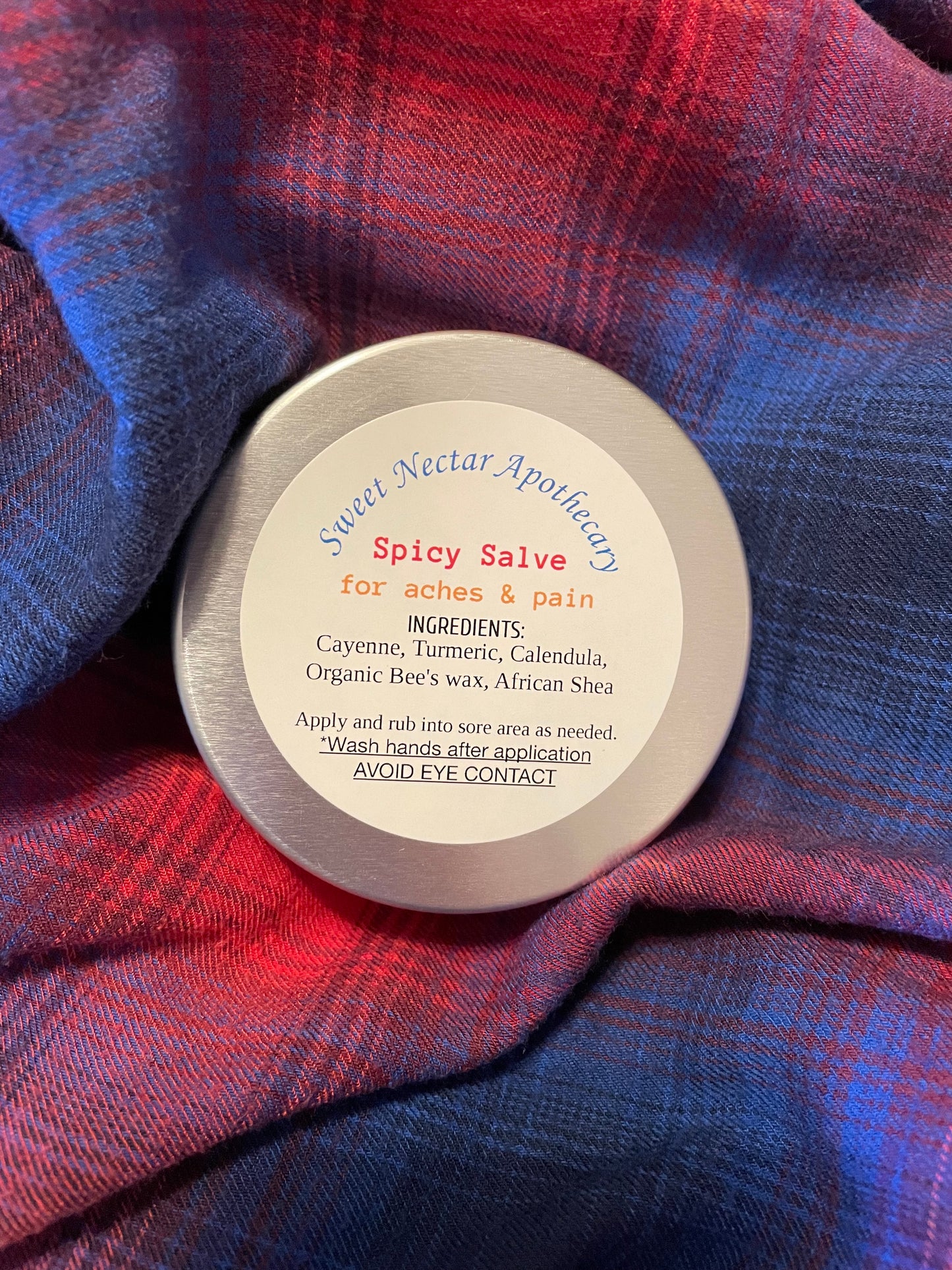 Spicy Salve for aches & pains