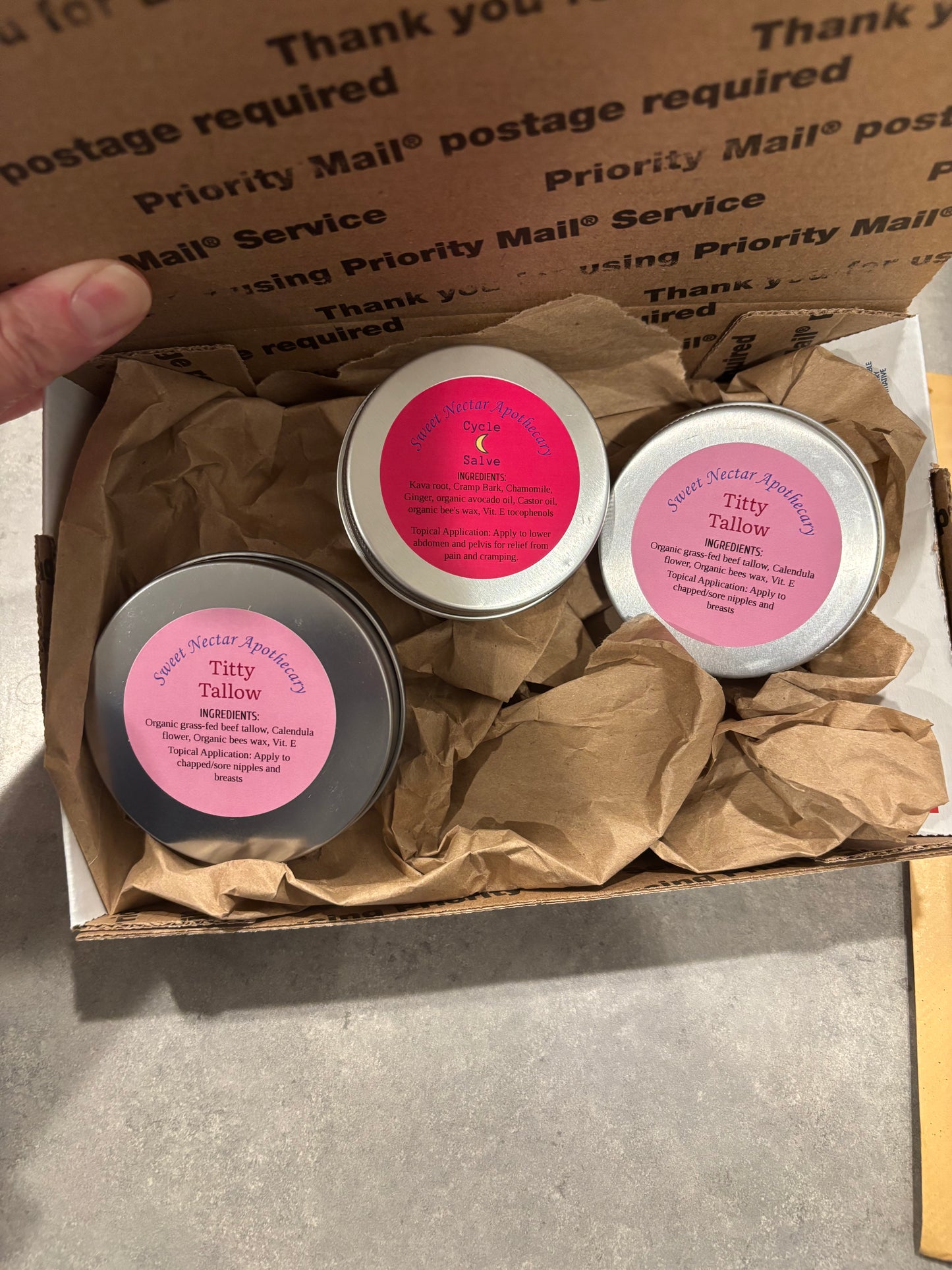 Titty Tallow 2oz tin