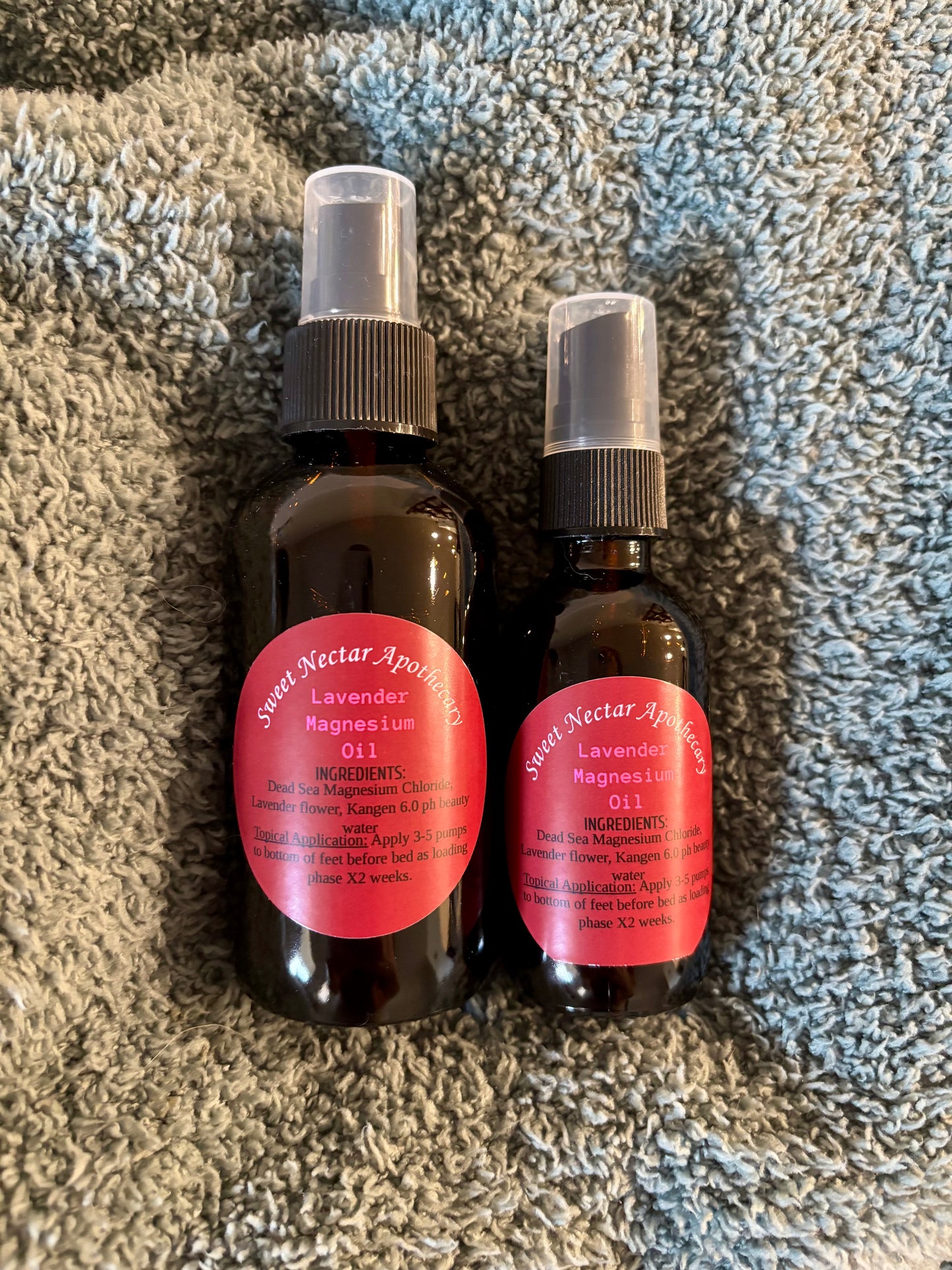 Lavender Magnesium Big Bottle 4oz