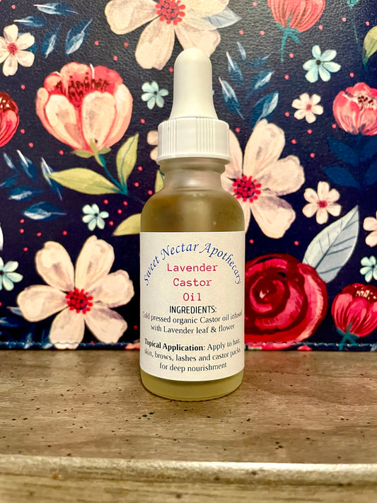 Lavender infused Castor oil
