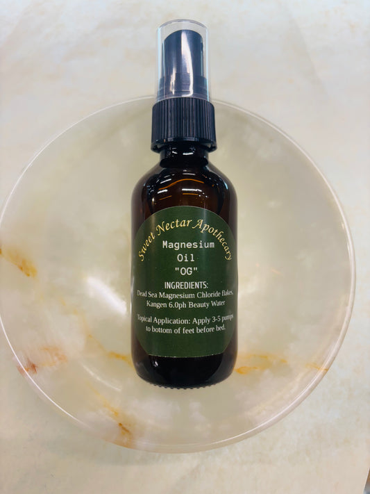 Magnesium oil spray