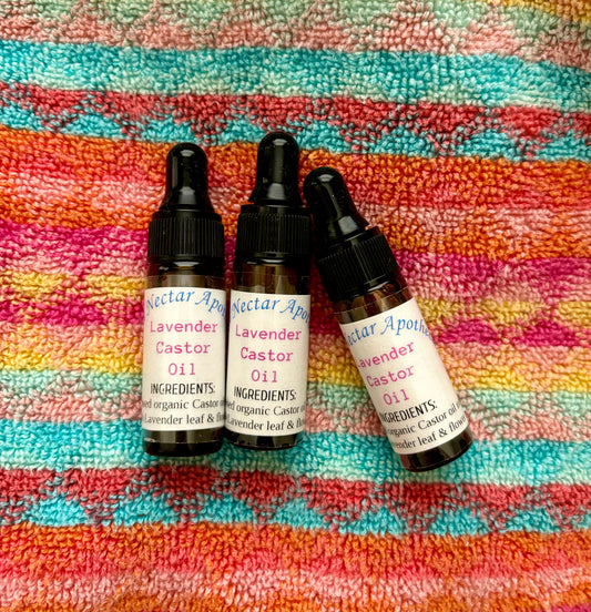 Mini Lavender flower Castor oil